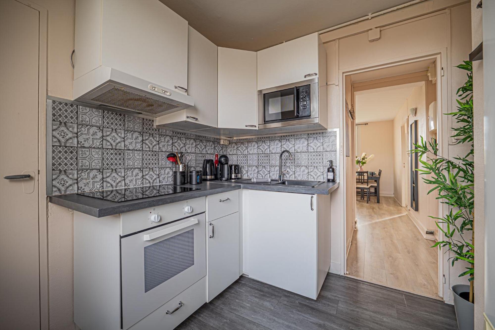 Le Paisible ~ Centre-ville ~ Arrivee Autonome Appartement *